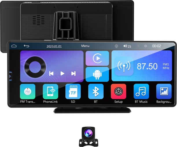 Vizia 10.26-Inch CarPlay & Android Auto Touchscreen Display with HD Camera Car Stereo