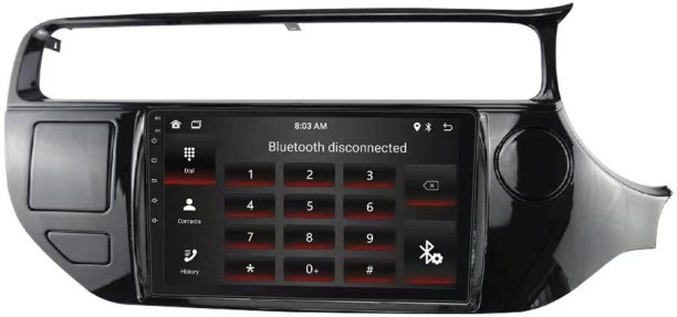 AirNav Kia Rio 2015–2017 Android Radio High Spec Wireless CarPlay & Android Auto + Reverse Camera Car Stereo