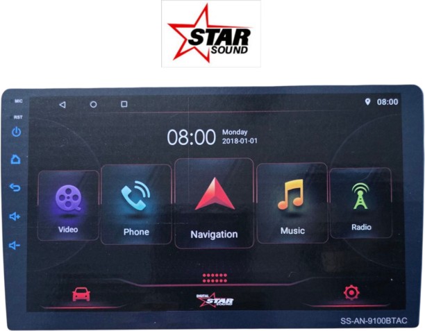 STARSOUND SS-AN-9100BTAC Car Stereo