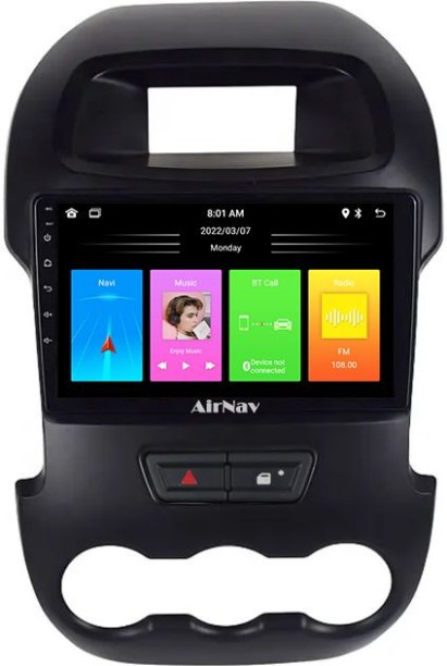 AirNav Ford Ranger T6 Android Radio High Spec Wireless CarPlay & Android Auto + Reverse Camera Car Stereo