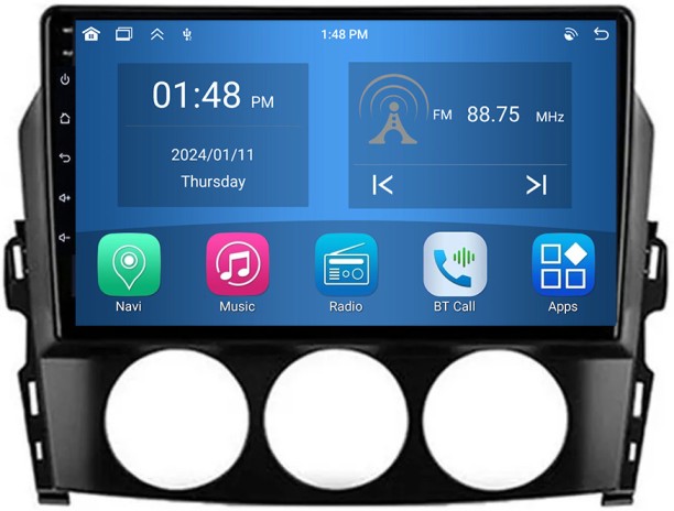 RoverOne 4+64G-MX-5 2008 Car Stereo