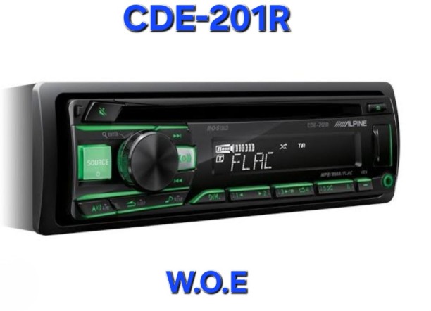 ALPINE CDE-201R Car Stereo
