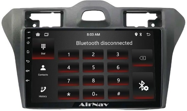 AirNav Bundle High Spec Android Radio Wireless Carplay And Android Auto Compatible with Ford Figo Car Stereo