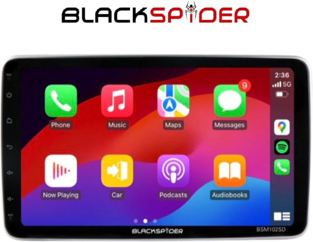 BLACKSPIDER BSM102DD 10" Car Stereo