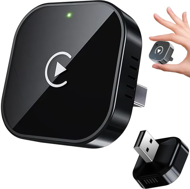 marevic Wireless CarPlay Adapter for iPhone, Mini USB Design for Cars with Wired CarPlay, Fast Connection,5.8GHz WiFi,No Delay, Car Stereo