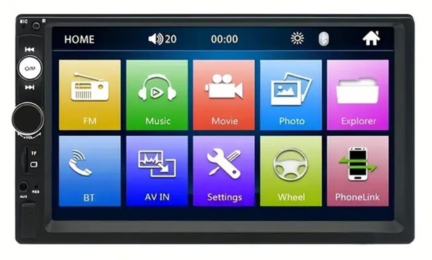 iStar 7" HD Touch Screen 2 Din Car Radio MP5 Multimedia Player Car Stereo