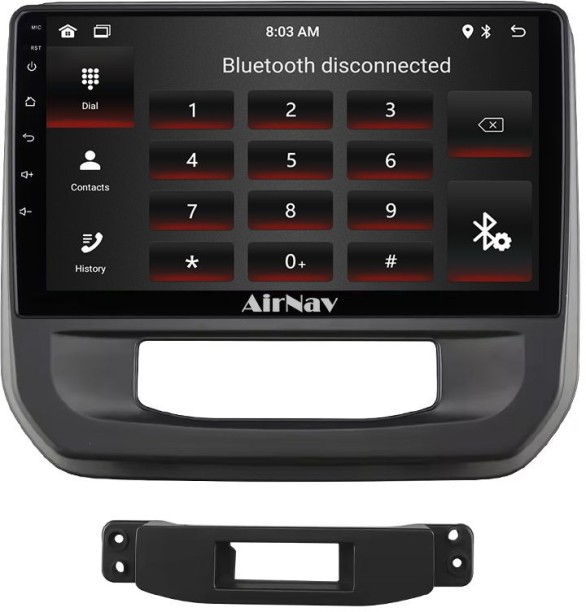 AirNav Suzuki Celerio 2014–2023 Android Radio Bundle with Wireless CarPlay & Android Auto Car Stereo