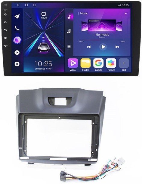 Caska CM-PZFEA588 F50 9″ Android Media Player with Fascia Trim Plate for Isuzu D-Max 2013 Car Stereo
