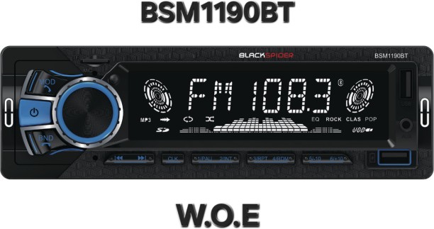 BLACK SPIDER BSM1190BT Car Stereo