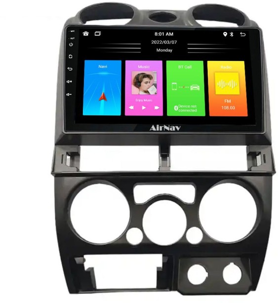 AirNav Isuzu KB Round Vents Android Radio Bundle High Spec Wireless CarPlay & Android Auto Car Stereo