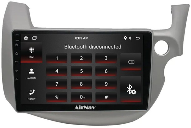 AirNav Honda Jazz 2008–2013 Android Radio Bundle with Wireless CarPlay & Android Auto Car Stereo