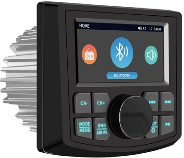 MarineTech MS-52RV AM/FM Waterproof Multimedia Receiver Car Stereo