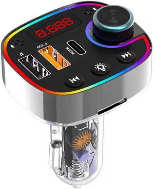 marevic Car MP3 Bluetooth 5.3 FM Transmitter/Modulator-With PD 25W Fast Charging Car Stereo