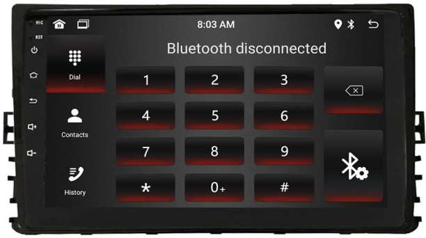 AirNav Polo AW Android Radio High Spec Wireless CarPlay & Android Auto + Reverse Camera Car Stereo