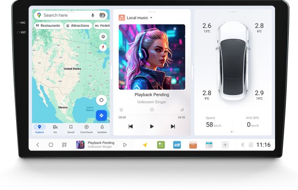 DUDUAUTO DUDU7 Car Stereo