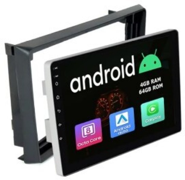 Renzo Auto Android 13 IPS Radio Wireless CarPlay Compatible With Audi A4 2002-2008 Car Stereo