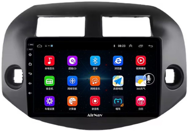 AirNav Rav4 Android Radio Bundle High Spec Wireless CarPlay & Android Auto Car Stereo