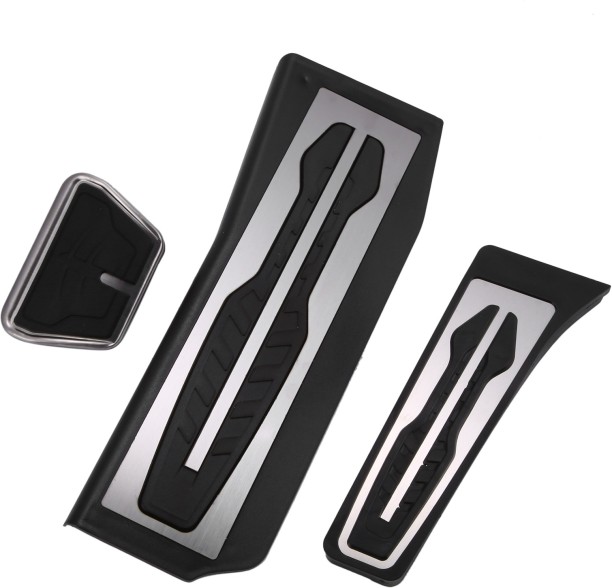 Gocutte for BMW 5-Series G30 G31 2017 Stainless Steel Car Accelerator Pedal Brake Pedals Cover Rest Pedals Car Pedal