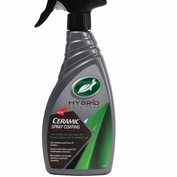 Turtle Wax Hybrid Solutions Ceramic Spray Coating Liquid  Polish for Windscreen, Exterior, Metal Parts