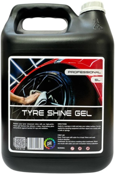 VPS High Gloss Tyre Shine Gel - 5L Paste  Polish for Tyres