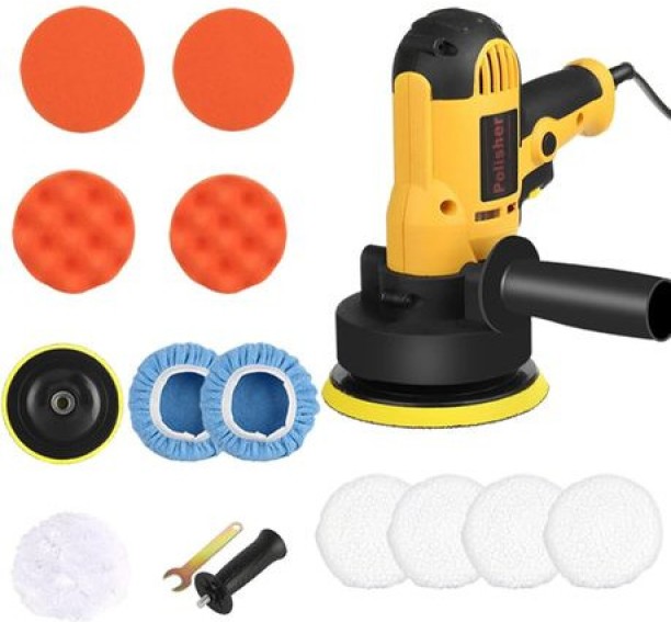 SA TRADE Car Buffer Polisher Kit 5'' Polishing Machine Kit for Car Detailing Liquid  Polish for Bumper