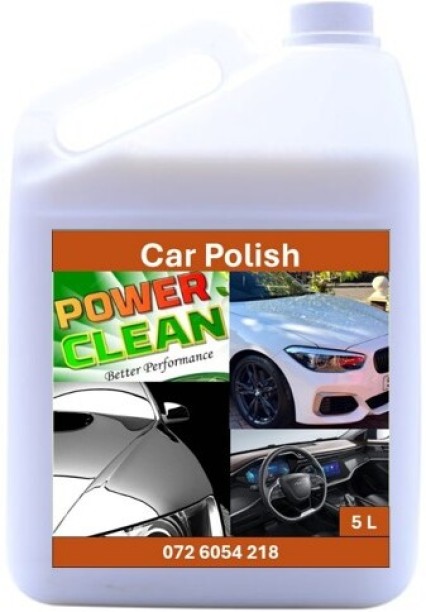 Power Clean Car Polish Liquid  Polish for Exterior, Dashboard