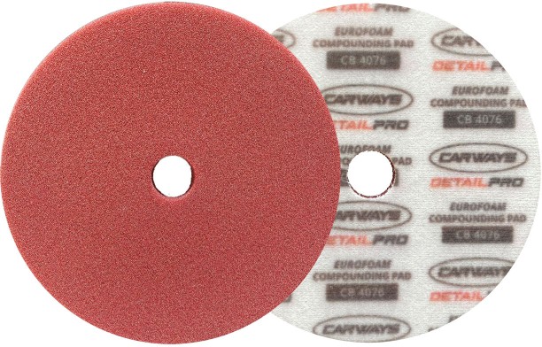 CARWAYS Eurofoam "6" Compounding Pad Rotary & DA Vehicle Washing Liquid