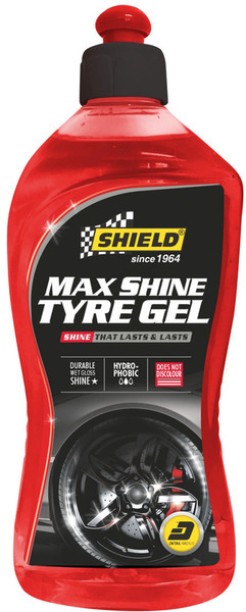 Charms Shield Max Shine Tyre Gel Liquid  Polish for Tyres