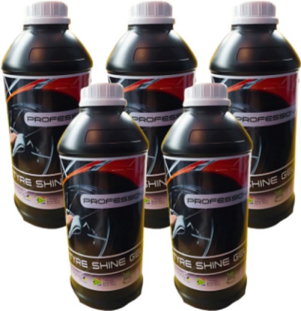 VPS High Gloss Tyre Shine Gel - (5 x 1L) Paste  Polish for Tyres