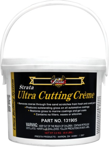 Presta Strata Ultra Cutting Crème Paste  Polish for Exterior