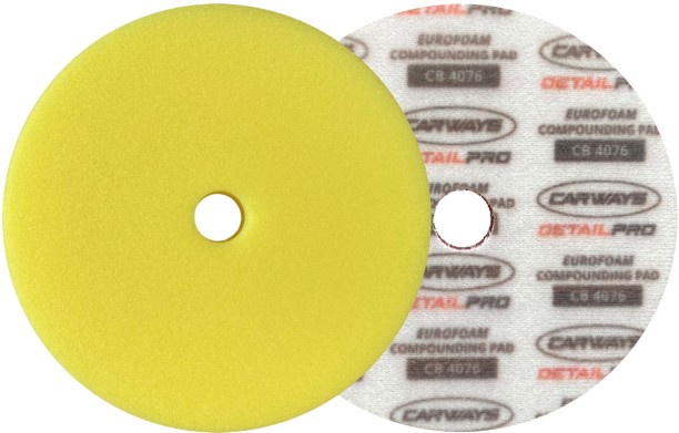 Carways Eurofoam "6" Polishing Pad Rotary & DA Liquid  Polish for Exterior