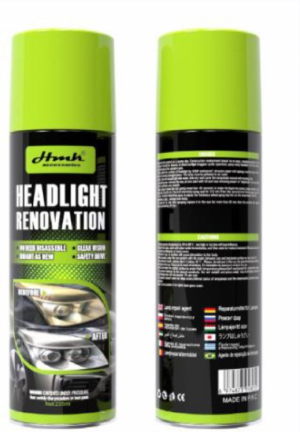 HMH Headlight Renovation Spray Liquid  Polish for Headlight