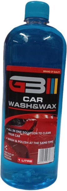 SMTE Wash & Wax Pro: Ultimate Shine and Protection Liquid  Polish for Exterior