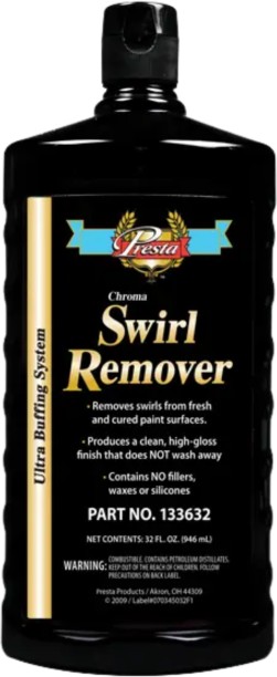 Presta Chroma Swirl Remover Liquid  Polish for Exterior