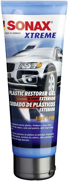 Sonax XTREME Plastic Restorer Gel Exterior Liquid  Polish for Exterior