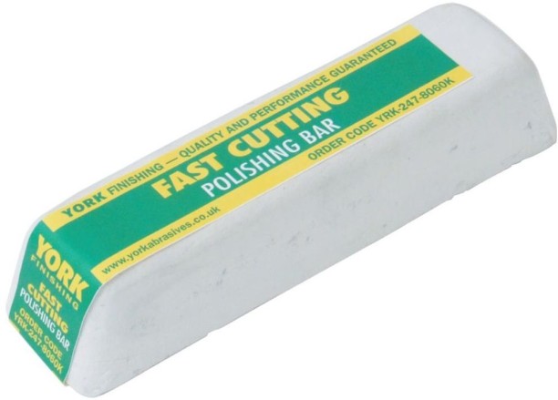 York 1000Gm Fast Cutting Polishing Bar Paste  Polish for Metal Parts