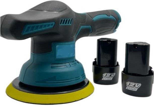 JOZI TRADE Rechargeable 12V Car Polisher/Waxer Kit - 5'' includes Polishing Pads Liquid  Polish for Bumper