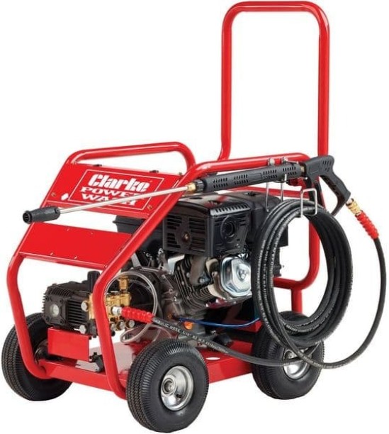 Clarke PLS360 13HP Electric Start Petrol Driven Pressure Washer 248 bar (3600psi) Pressure Washer