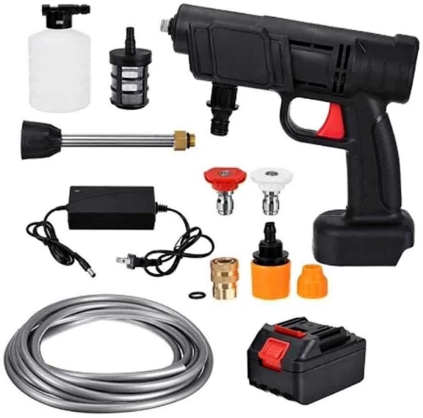 Lilhe 48V Cordless High-Pressure Power Washer – Portable Rechargeable Car & Home Cleaning Machine Pressure Washer