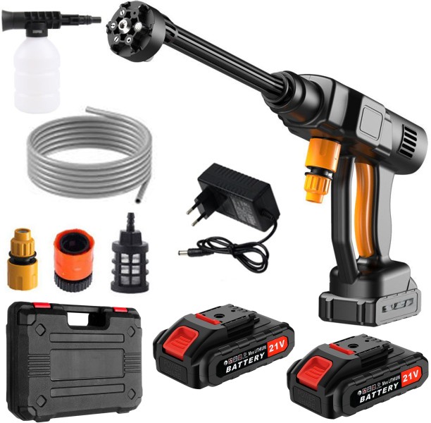 fame inc Cordless Pressure Washer Gun 21V with Dual Batteries & Accessories Pressure Washer