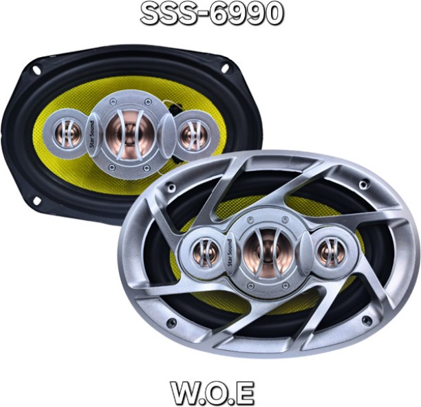 STAR SOUND SSS-6990 Coaxial Rear Deck Mounted Oval Car Speaker