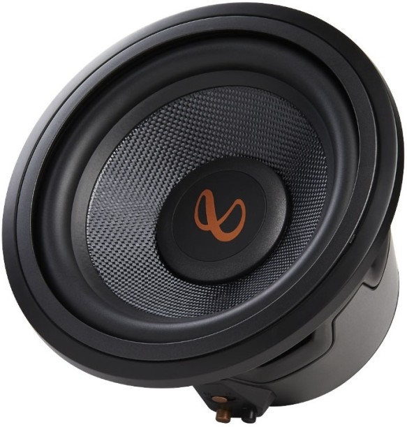 Infinity KAPPA-103WDSSI Kappa Series 10″ 500w rms Switchable Subwoofer Subwoofer Rear Deck Mounted Round Car Speaker