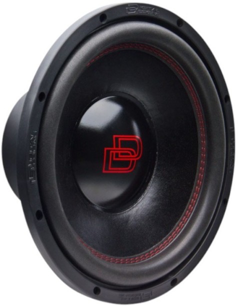 Digital Design DD212E-D4 12″ 300rms DVC Subwoofer Rear Deck Mounted Round Car Speaker