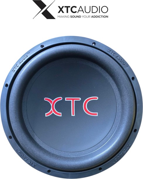 XTC PITBULL SVC Subwoofer Rear Deck Mounted Round Car Speaker