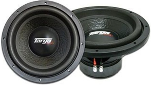 Targa TG-1204DW Subwoofer Rear Deck Mounted Round Car Speaker