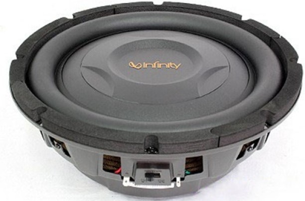Infinity REF10000S Subwoofer Rear Deck Mounted Round Car Speaker