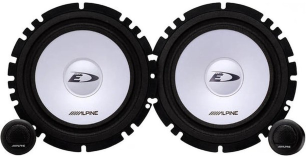 Alpine SXE-1750S 4 piece 280 Watt Component Kit Component Door Mounted Round Car Speaker