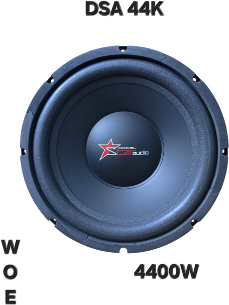 STAR AUDIO DSA 44K Subwoofer Rear Deck Mounted Round Car Speaker