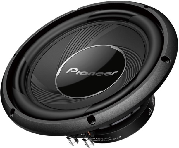 PIONEER TS-A25S4 Subwoofer Rear Deck Mounted Round Car Speaker
