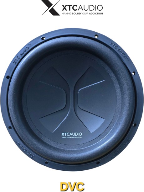 XTC THE NOTORIOUS B.I.G. DVC Subwoofer Rear Deck Mounted Round Car Speaker